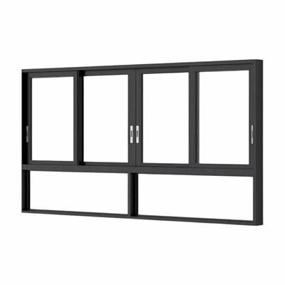 Cửa sổ trượt bằng nhôm cũ